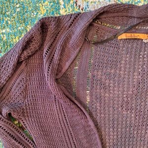 Belldini dark gray long cardigan